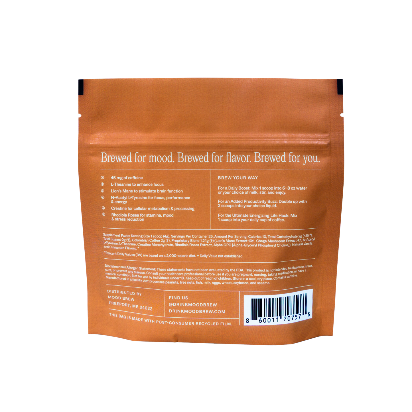 Mood Brew® Cinnamon Roll