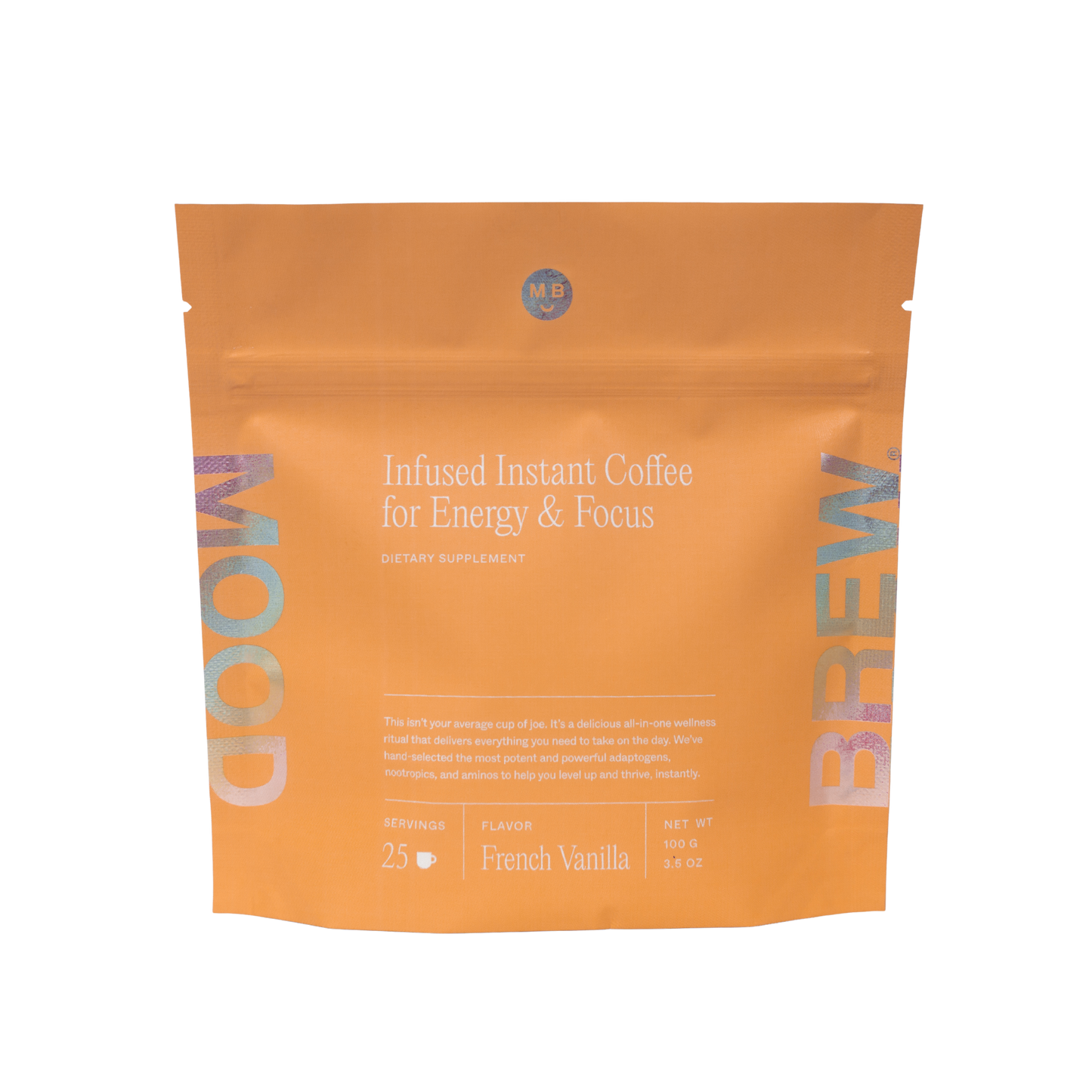 Mood Brew® Infused Instant Coffee French Vanilla