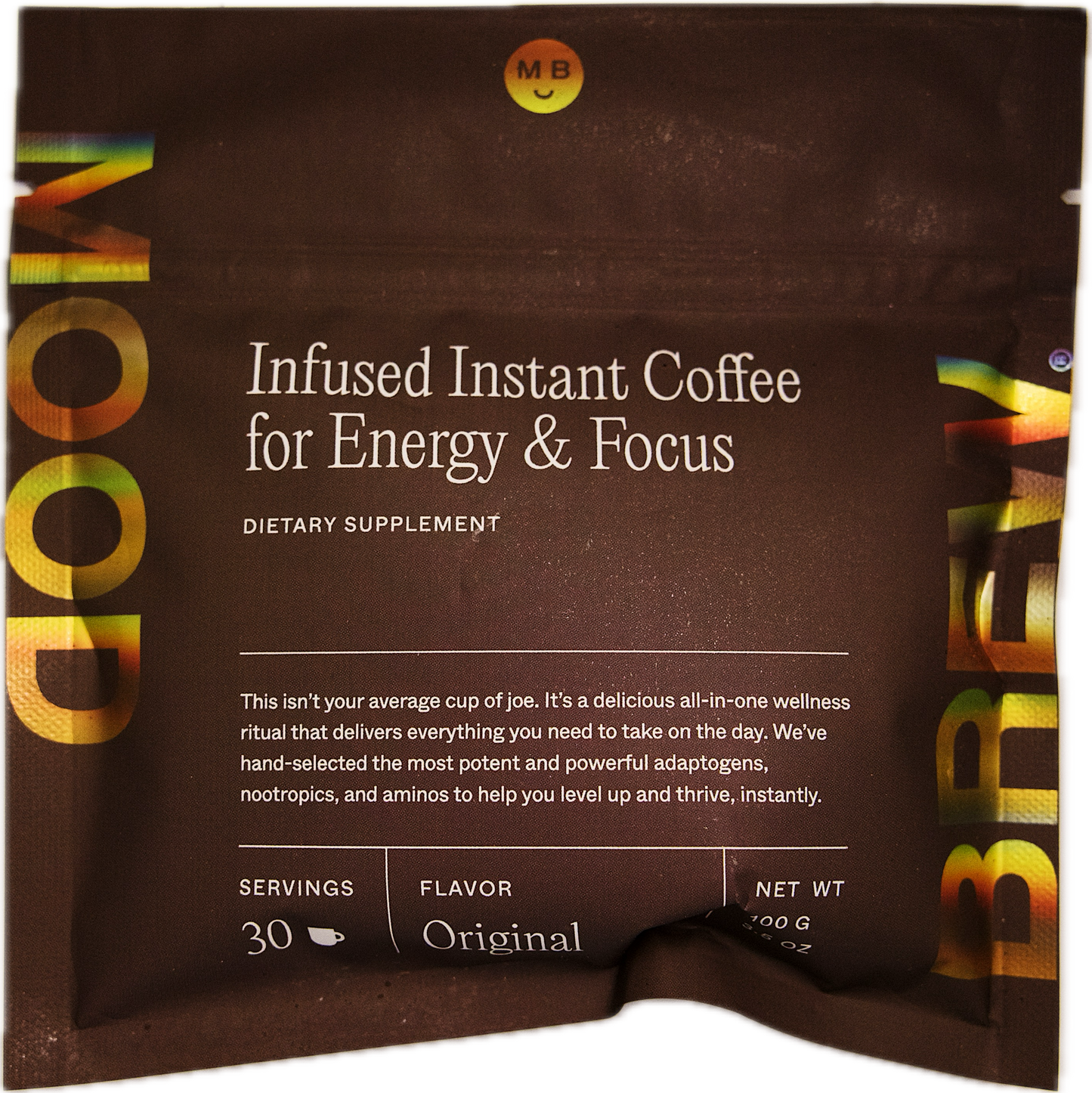 Infused Instant Coffee for Energy & Focus