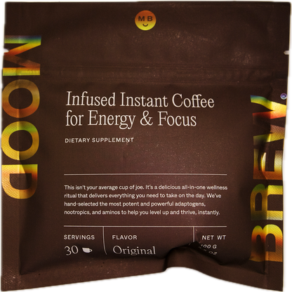 Infused Instant Coffee for Energy & Focus