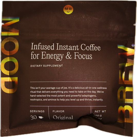 Infused Instant Coffee for Energy & Focus